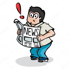 Resultado de imagen de dibujos de periódicos