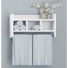 Alaterre White Wood Wall Mount Bathroom