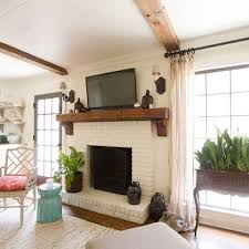 30 Stunning White Brick Fireplace Ideas