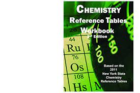 chemistry reference table workbook by