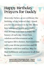 21 birthday prayers for daddy hymns