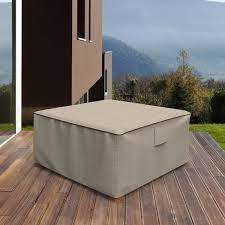 Square Patio Table Ottoman Covers