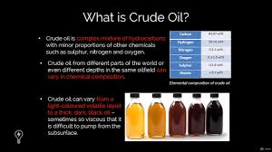 what is crude oil you