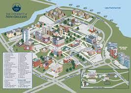 Campus Map | The University of New Orleans