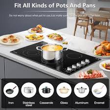 Electric Stove Radiant Cooktop