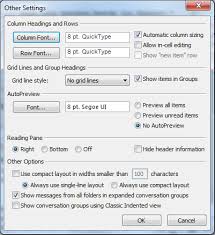how to zoom email windows in outlook