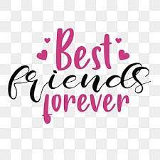 best friends forever png transpa