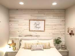 Wood Walls Bedroom Accent Wall