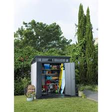 durable resin plastic storage shed