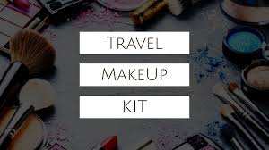 travel makeup kit cosmetics set