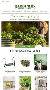 Gardeners Supply Email Newsletters