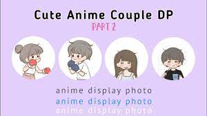 50 cute anime couple dp with link