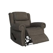 Prolounger 40 In W Gray Faux Leather