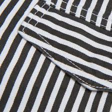 Black and white striped cargo pants. Loading Parade