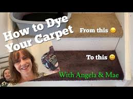 diy dye carpet