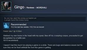 Mordhau As Told By Steam Reviews Kotaku Australia