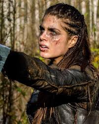 Octavia blake | The 100 poster, Viking braids, The 100 show