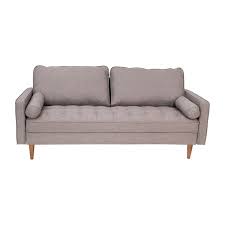 Linen Straight Rectangle Sofa