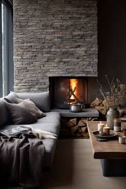 43 Unique Corner Fireplace Ideas For