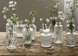 Jennysflower Glass Bud Vase Set