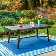 outdoor patio dining table
