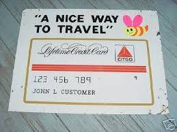 Maybe you would like to learn more about one of these? Vintage Citgo Credit Card Tin Gas Station Sign W Bee 29148029