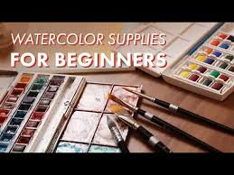 Watercolor Supplies For Beginners