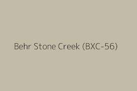 Behr Stone Creek Bxc 56 Color Hex Code