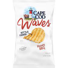 waves honey bbq cape cod chips