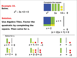 Math Example Algebra Tiles Example 33