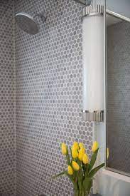 Hexagon Uptown Glass Mosaic Tile In