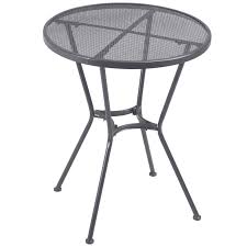 Outsunny 60cm Round Garden Dining Table