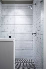 Shower Wall Is 4x16 White Matte Subway