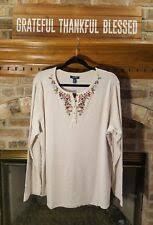 Chaps Solid Plus Size Tops Blouses For Women For Sale Ebay