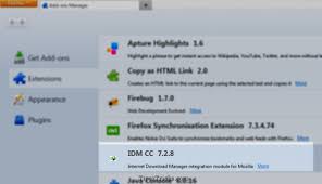 Chrome and firefox users can use something like it. How To Enable Internet Download Manager Idm In Firefox 4