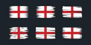 england flag vector art icons and