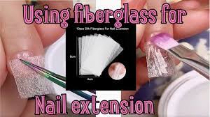 silk fibergl for nail extension