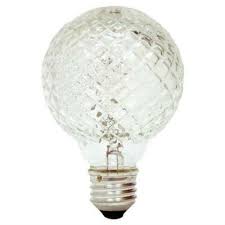Shop Ge 16774 Crystal Halogen Globe Light Bulb 40 Watts 120 Volt Overstock 17093955