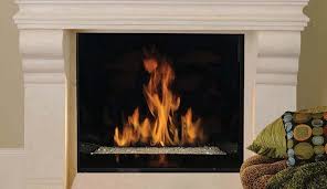 Glass Media Gas Direct Vent Fireplace