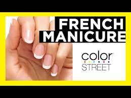apply color street french manicure