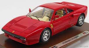 Bburago ferrari gto (1984) 1:18 cod. Burago 3527 Scale 1 18 Ferrari Gto 1984 Wooden Base Red