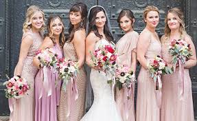 cohesive look for your bridal party