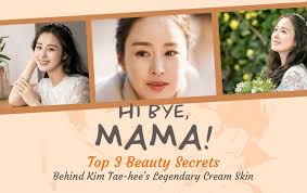 top 3 beauty secrets behind kim tae