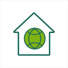 design element home icon logo