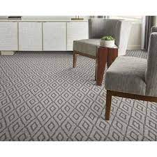 polyester pattern installed carpet