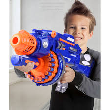 What are all the types of nerf guns? Stock Ready Blaster Electric Nerf Machine Battery Operated Semi Auto Nerf Gun 40 Pcs Soft Bullets Shopee Philippines