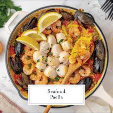 easy spanish seafood paella recipe no