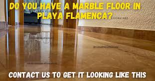 marble floor polishing playa flamenca