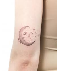 moon and stars tattoos for sky