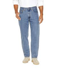 Levis Mens Mens 550 Relaxed Fit Light Stonewash 35 30 30
